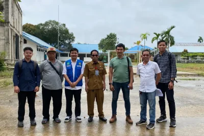 Pembangunan Ruang Kelas Baru (RKB) di SMA Negeri 6 Samarinda Dimulai